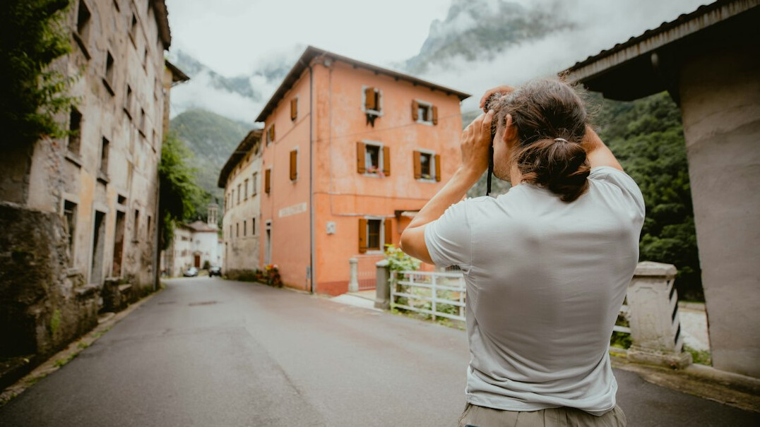documentary photographer in village